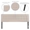 Flash Furniture King, Bedford Headboard, Beige Fabric HG-HB1704-K-B-GG - alternate 6